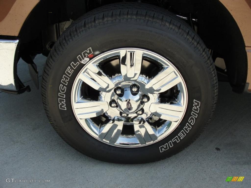 2011 Ford F150 XLT SuperCrew Wheel Photo #48992603