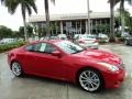 2008 Vibrant Red Infiniti G 37 S Sport Coupe  photo #19