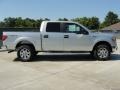 2011 Ingot Silver Metallic Ford F150 XLT SuperCrew 4x4  photo #2