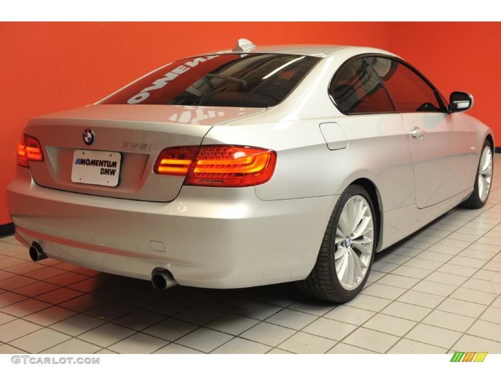 2011 3 Series 335i Coupe - Titanium Silver Metallic / Black photo #3