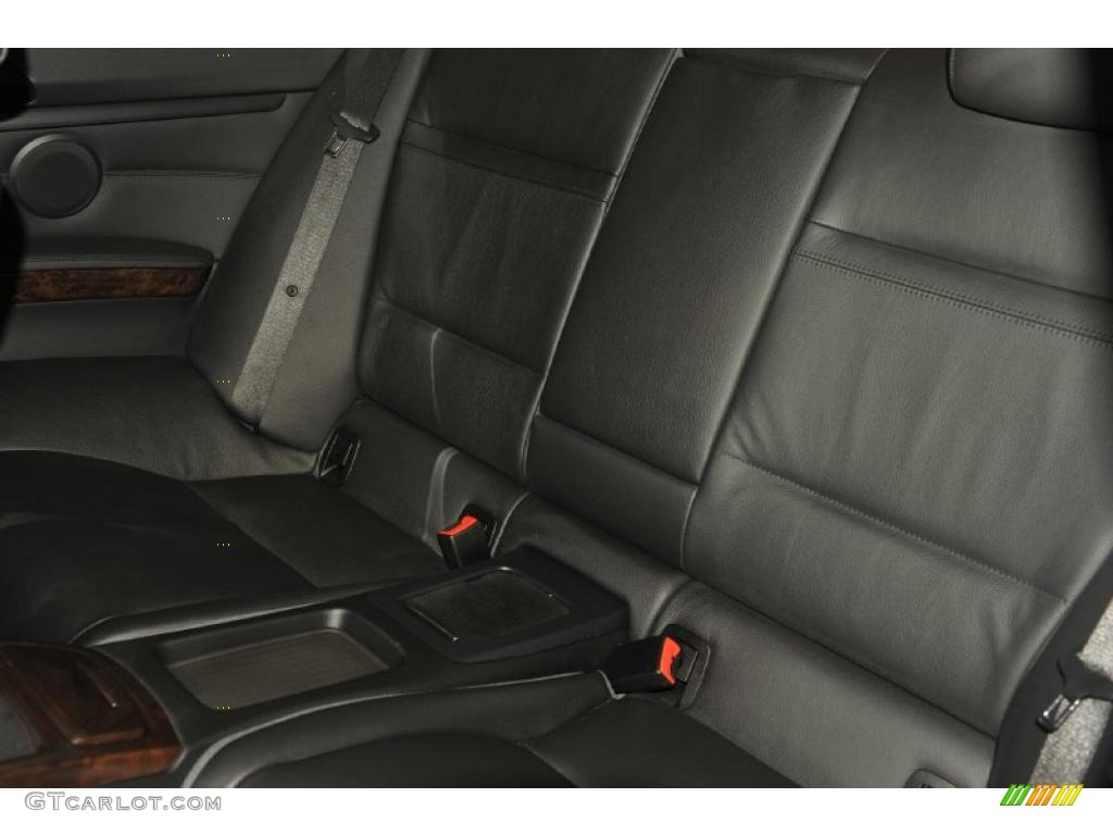 2011 3 Series 335i Coupe - Titanium Silver Metallic / Black photo #7