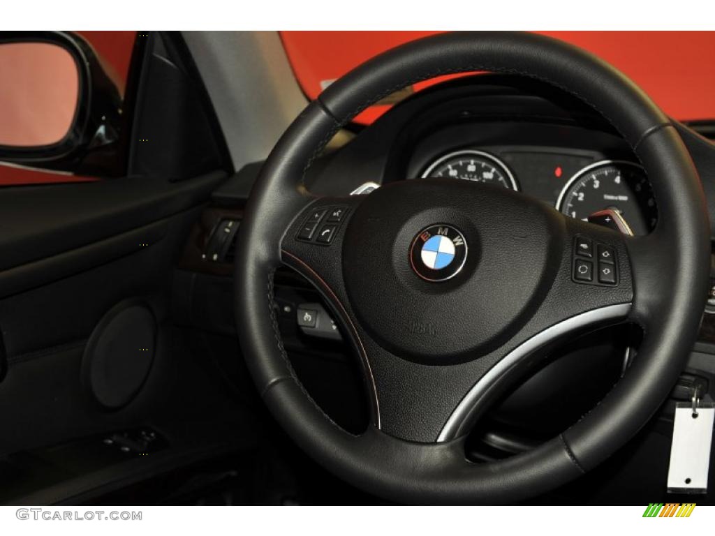 2011 3 Series 335i Coupe - Titanium Silver Metallic / Black photo #14