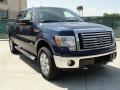 2011 Dark Blue Pearl Metallic Ford F150 XLT SuperCrew 4x4  photo #1