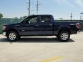 2011 Dark Blue Pearl Metallic Ford F150 XLT SuperCrew 4x4  photo #6
