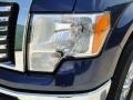 2011 Dark Blue Pearl Metallic Ford F150 XLT SuperCrew 4x4  photo #9
