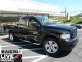 2003 Black Dodge Ram 1500 SLT Quad Cab 4x4  photo #1