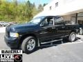 2003 Black Dodge Ram 1500 SLT Quad Cab 4x4  photo #3