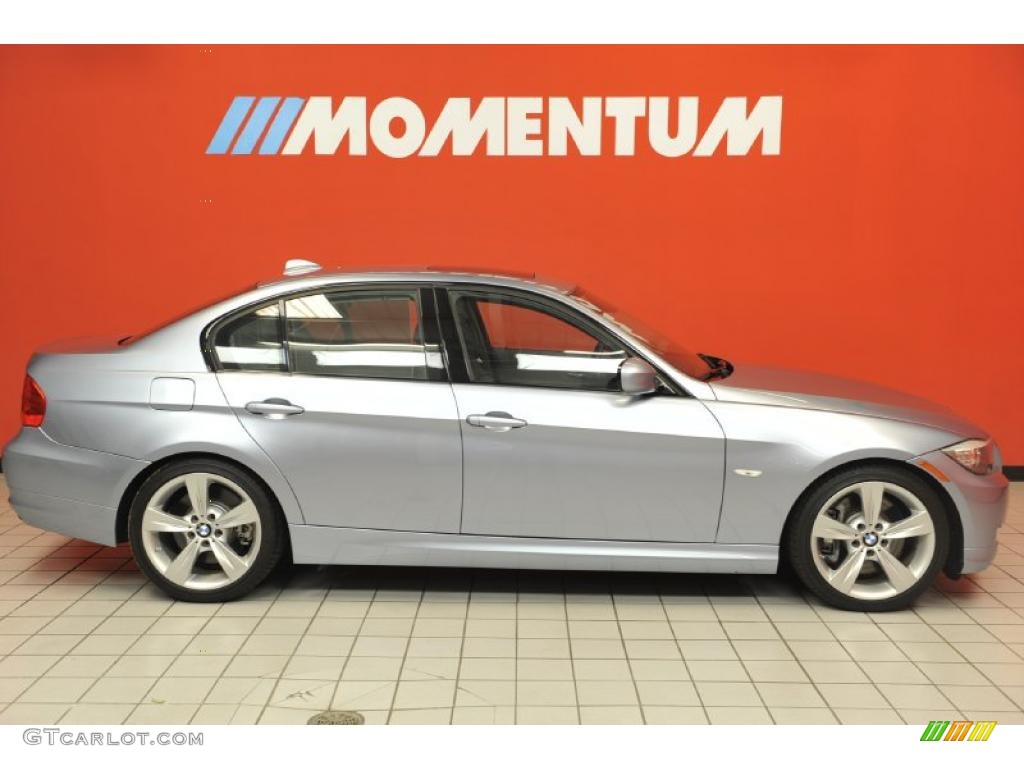 2010 3 Series 335i Sedan - Blue Water Metallic / Gray Dakota Leather photo #4