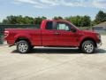 Red Candy Metallic 2011 Ford F150 XLT SuperCab Exterior