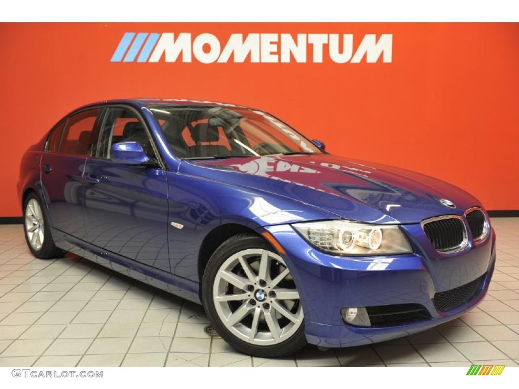 2010 3 Series 328i Sedan - Montego Blue Metallic / Black photo #1