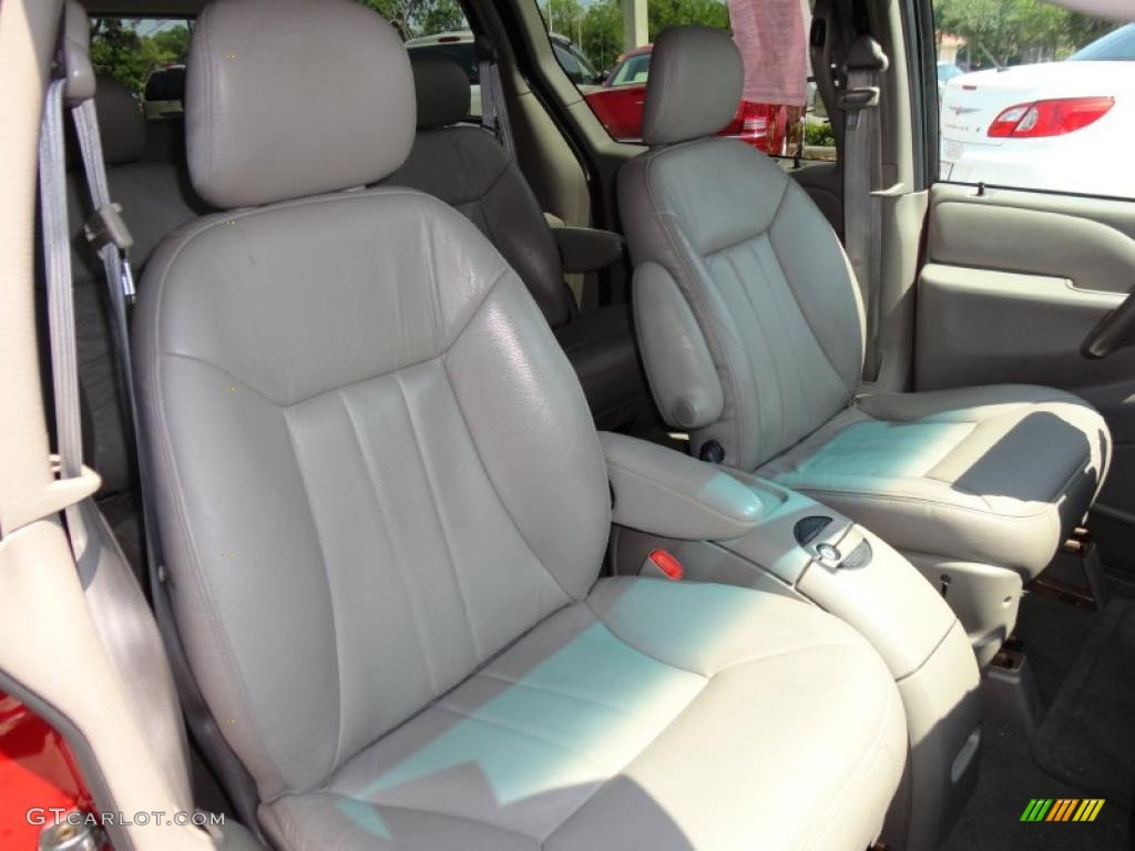 Sandstone Interior 2002 Chrysler Town & Country LXi Photo #48998555