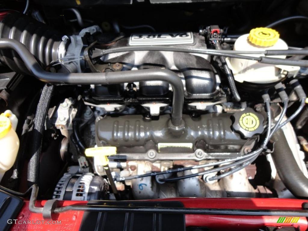 2002 Chrysler Town & Country LXi 3.8 Liter OHV 12-Valve V6 Engine Photo #48998660
