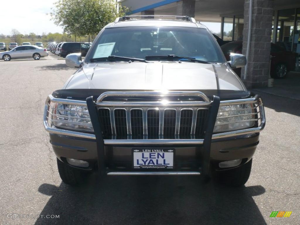 2003 Grand Cherokee Overland 4x4 - Graphite Metallic / Dark Slate Gray/Light Slate Gray photo #3