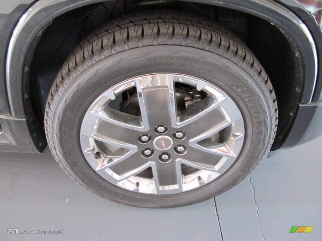 2011 Acadia Denali - Carbon Black Metallic / Cashmere photo #7