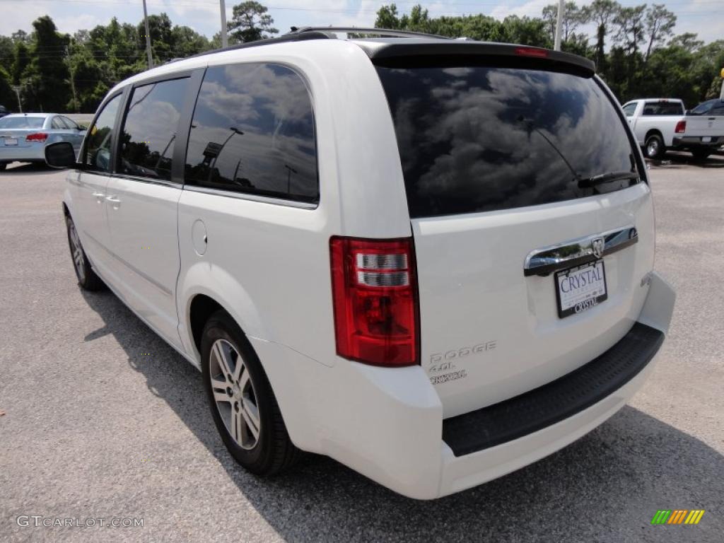 2009 Grand Caravan SXT - Stone White / Dark Slate Gray/Light Shale photo #3