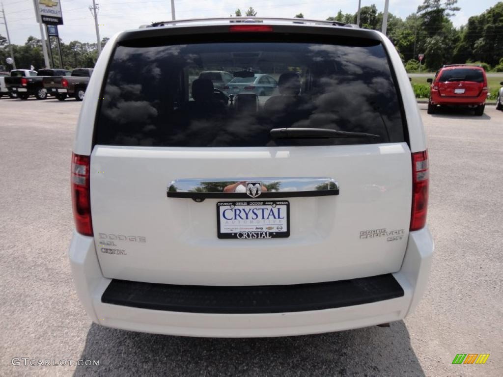 2009 Grand Caravan SXT - Stone White / Dark Slate Gray/Light Shale photo #10