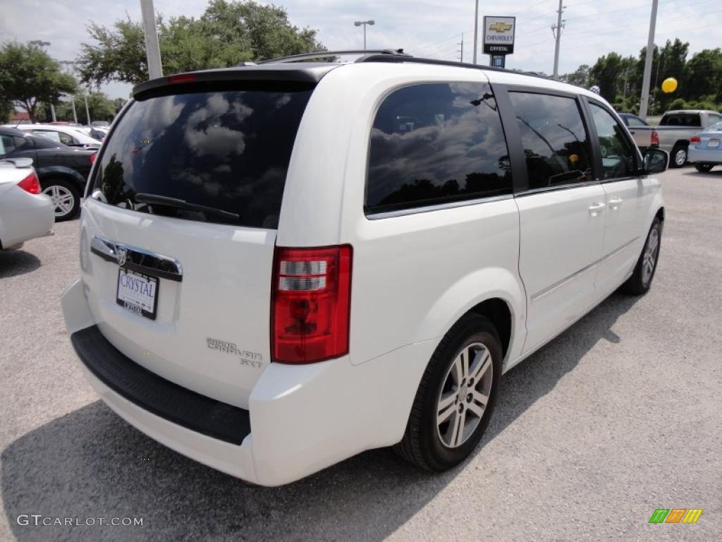 2009 Grand Caravan SXT - Stone White / Dark Slate Gray/Light Shale photo #11