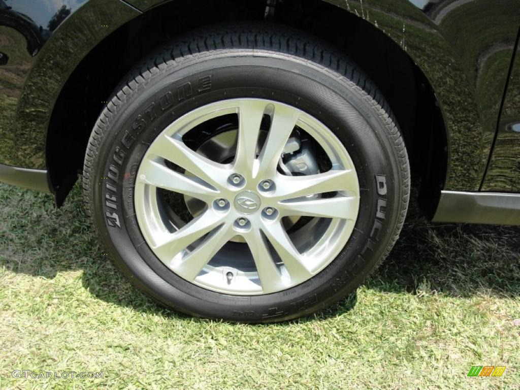 2011 Hyundai Santa Fe Limited Wheel Photo #49000034