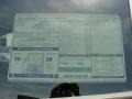 2011 Hyundai Santa Fe Limited Window Sticker