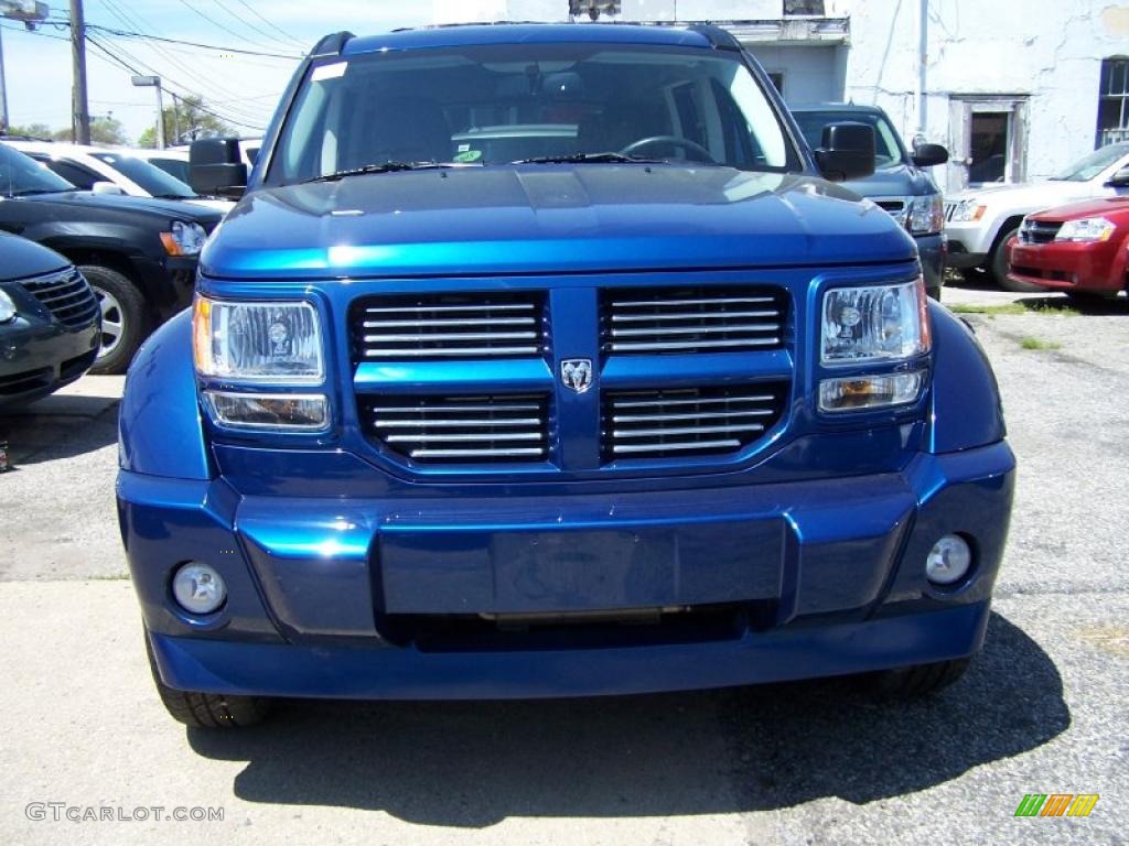2010 Nitro SXT 4x4 - Deep Water Blue Pearl / Dark Slate Gray/Light Slate Gray photo #2