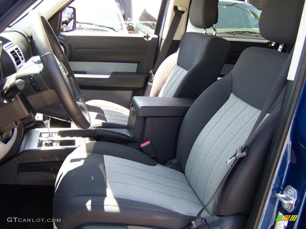 2010 Nitro SXT 4x4 - Deep Water Blue Pearl / Dark Slate Gray/Light Slate Gray photo #6