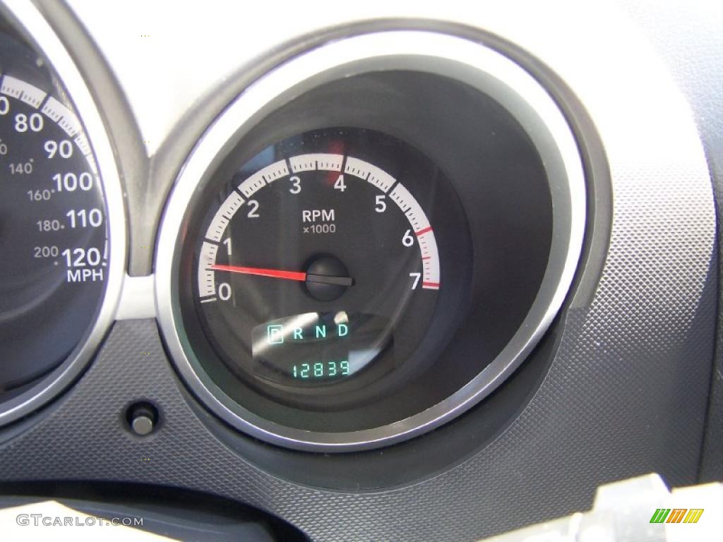 2010 Nitro SXT 4x4 - Deep Water Blue Pearl / Dark Slate Gray/Light Slate Gray photo #8