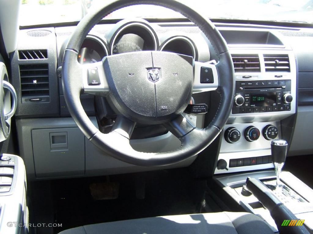 2010 Nitro SXT 4x4 - Deep Water Blue Pearl / Dark Slate Gray/Light Slate Gray photo #9