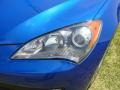 2011 Mirabeau Blue Hyundai Genesis Coupe 3.8  photo #9
