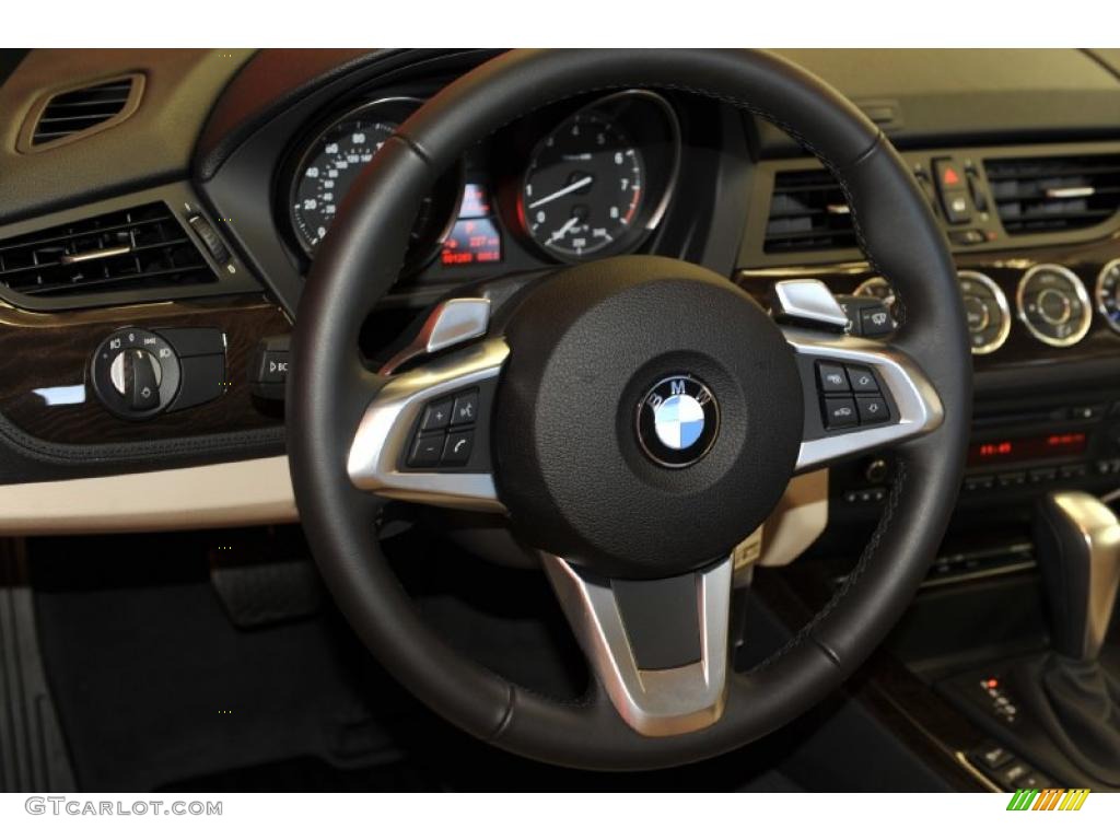 2011 Z4 sDrive30i Roadster - Jet Black / Beige photo #5