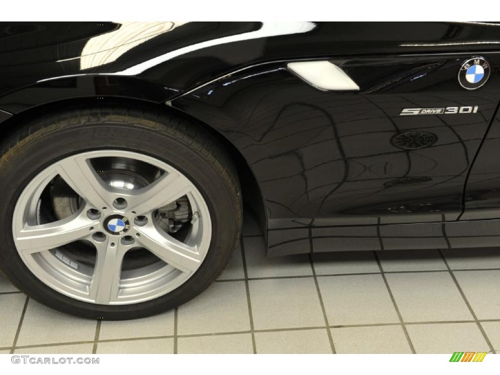 2011 Z4 sDrive30i Roadster - Jet Black / Beige photo #22