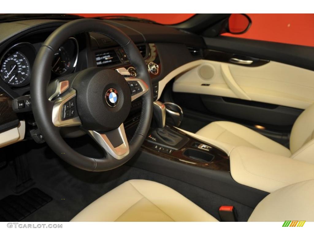 2011 Z4 sDrive30i Roadster - Jet Black / Beige photo #40