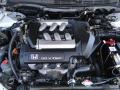 2002 Satin Silver Metallic Honda Accord EX V6 Coupe  photo #25