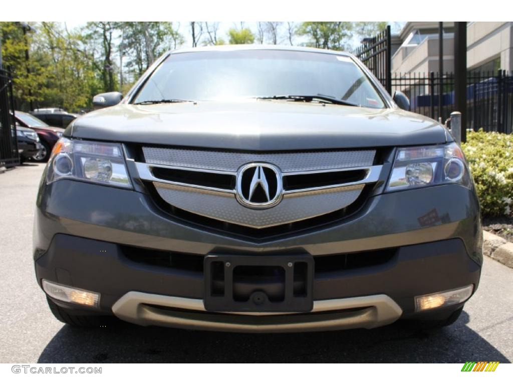 2007 MDX Sport - Nimbus Gray Metallic / Ebony photo #2