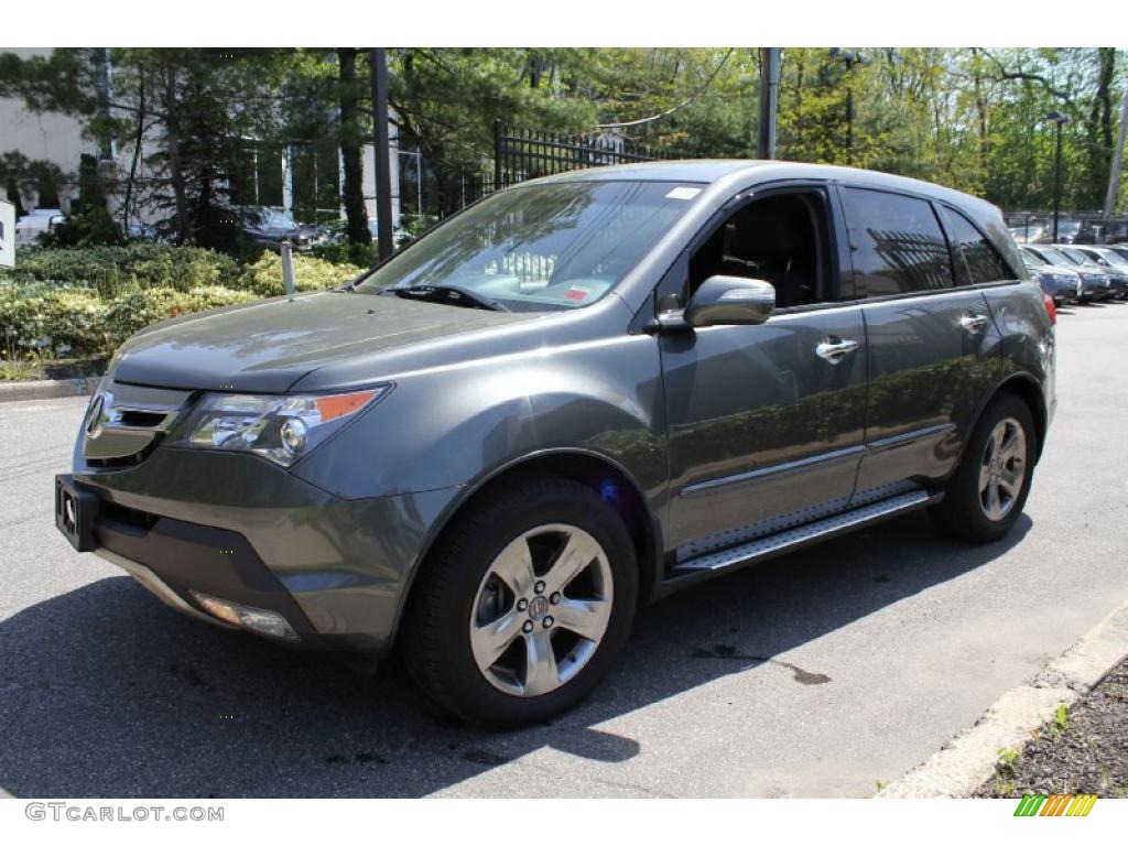 2007 MDX Sport - Nimbus Gray Metallic / Ebony photo #7