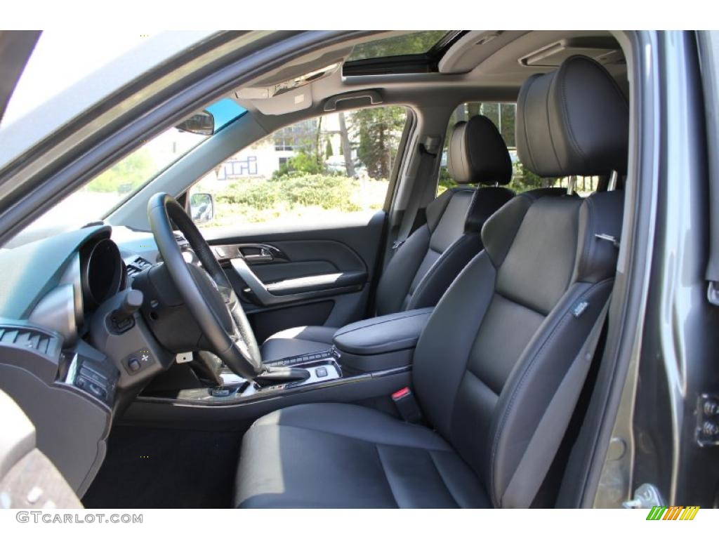 2007 MDX Sport - Nimbus Gray Metallic / Ebony photo #10