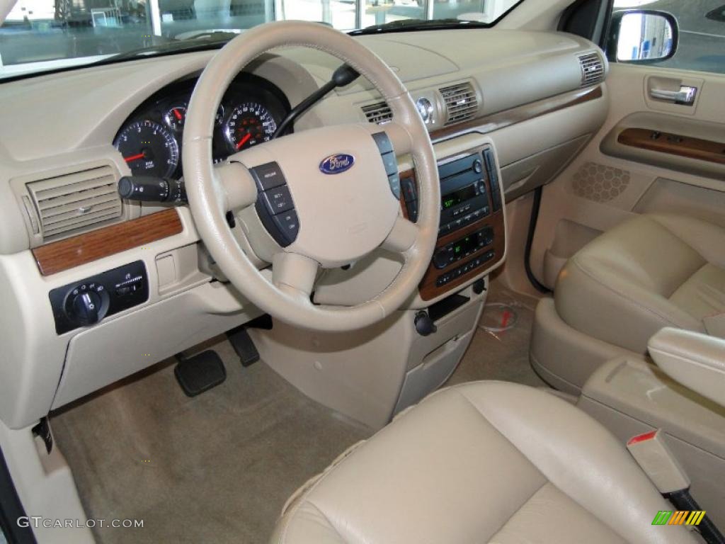 Pebble Beige Interior 2005 Ford Freestar Limited Photo #49003631