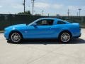 2012 Grabber Blue Ford Mustang V6 Premium Coupe  photo #6