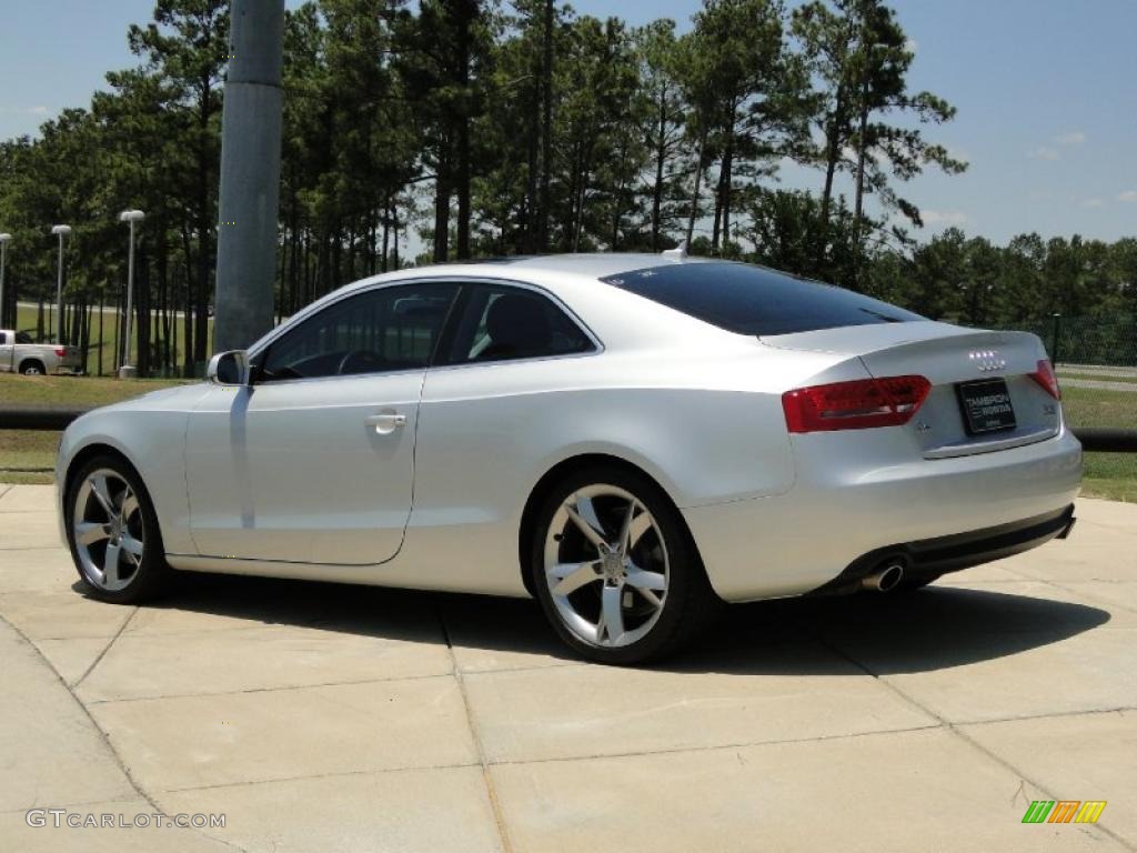Ice Silver Metallic 2010 Audi A5 3.2 quattro Coupe Exterior Photo #49005302