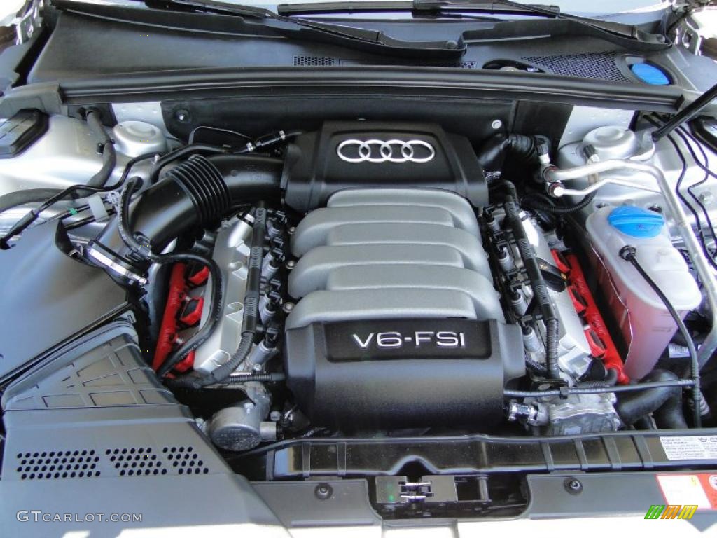 2010 Audi A5 3.2 quattro Coupe 3.2 Liter FSI DOHC 24-Valve VVT V6 Engine Photo #49005653