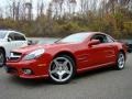 Mars Red 2009 Mercedes-Benz SL 550 Roadster Exterior