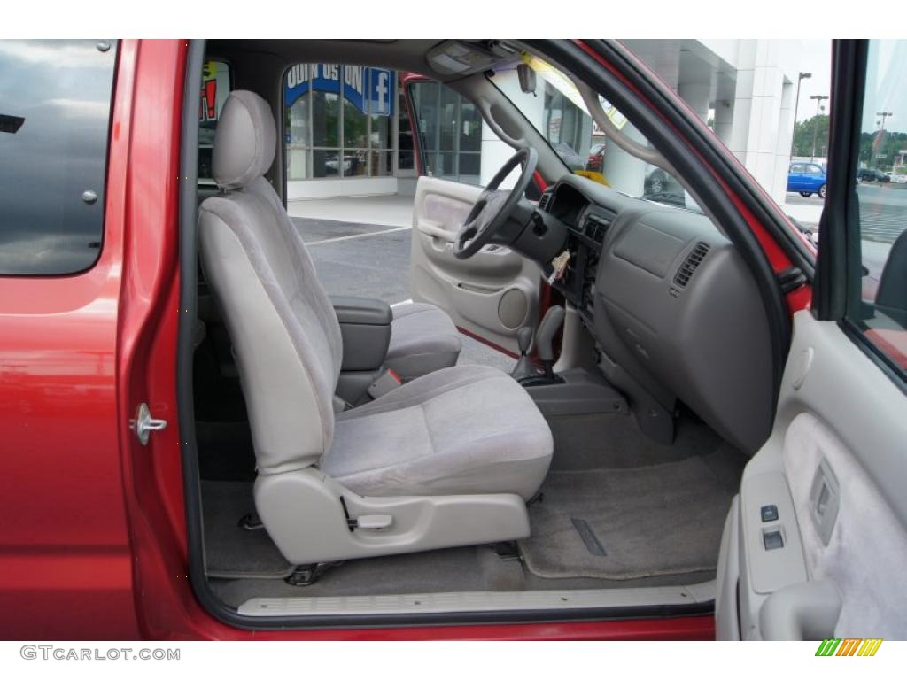 Charcoal Interior 2002 Toyota Tacoma V6 TRD Xtracab 4x4 Photo #49013666
