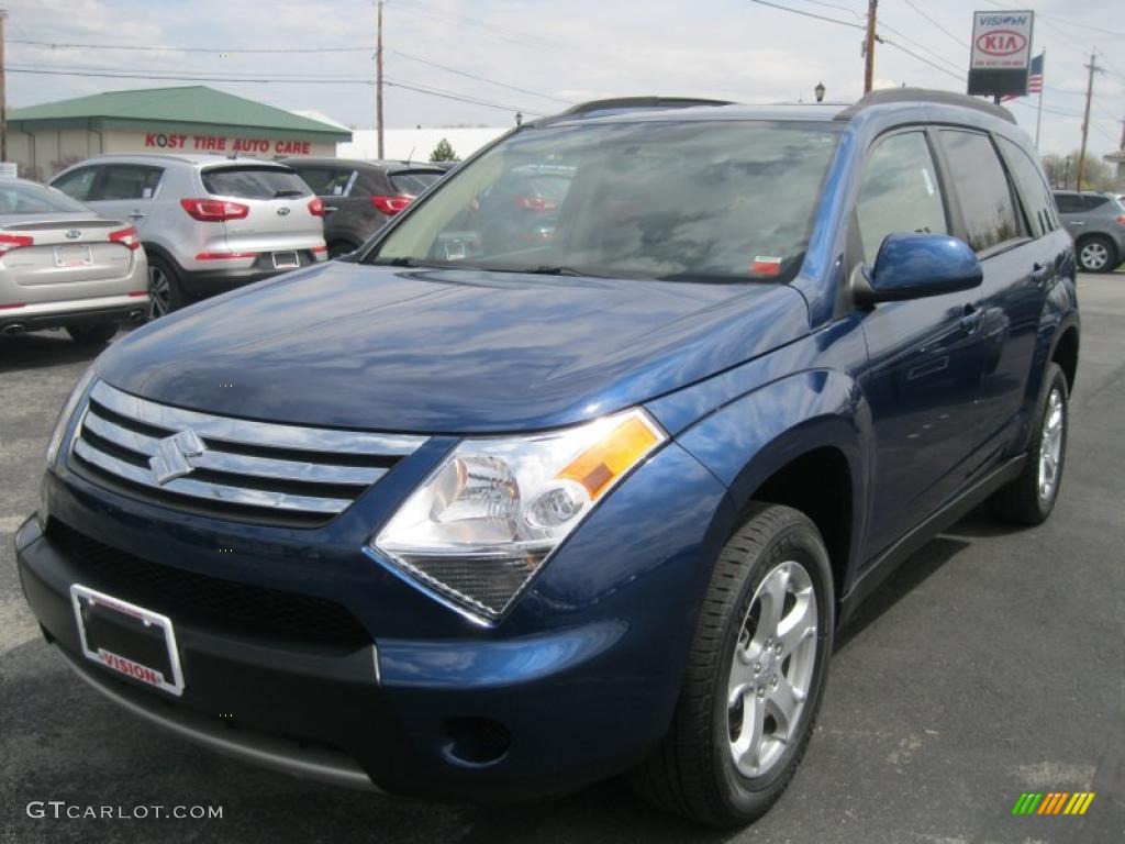 2008 XL7 Luxury AWD - Sapphire Blue Metallic / Beige photo #1