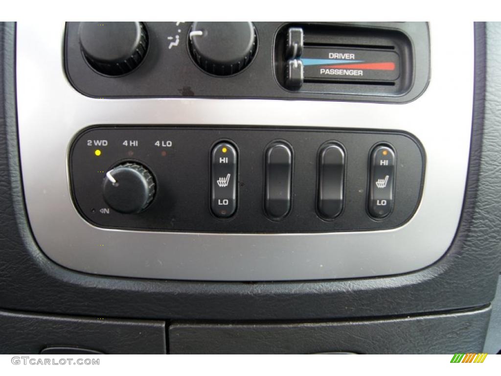 2005 Dodge Ram 3500 Laramie Quad Cab 4x4 Controls Photo #49014950