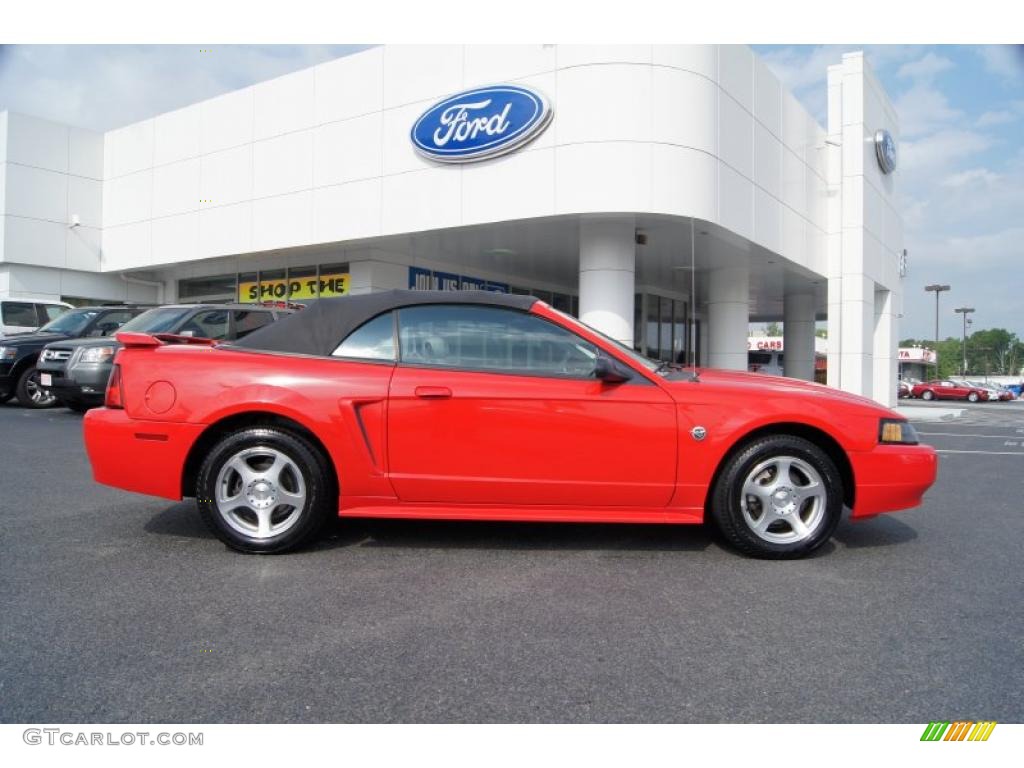 Torch Red 2004 Ford Mustang V6 Convertible Exterior Photo 49015093 Torch Red 2004 Ford Mustang V6 Convertible Exterior Photo 49015093