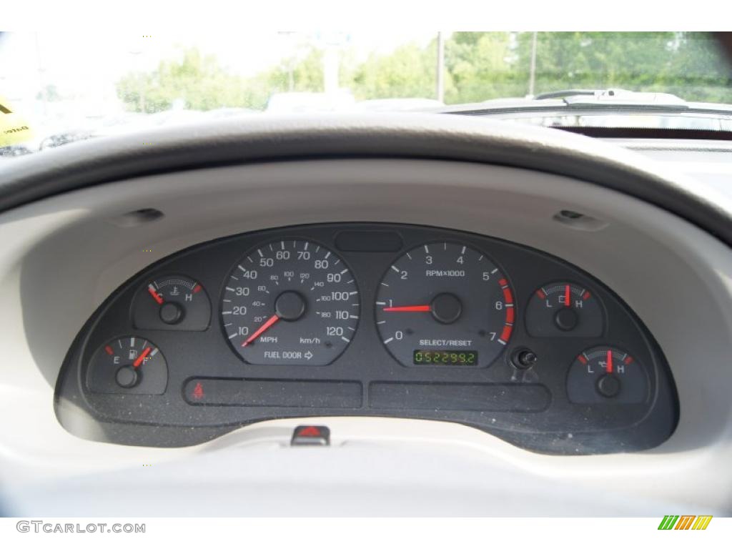 2004 Ford Mustang V6 Convertible Gauges Photo #49015379