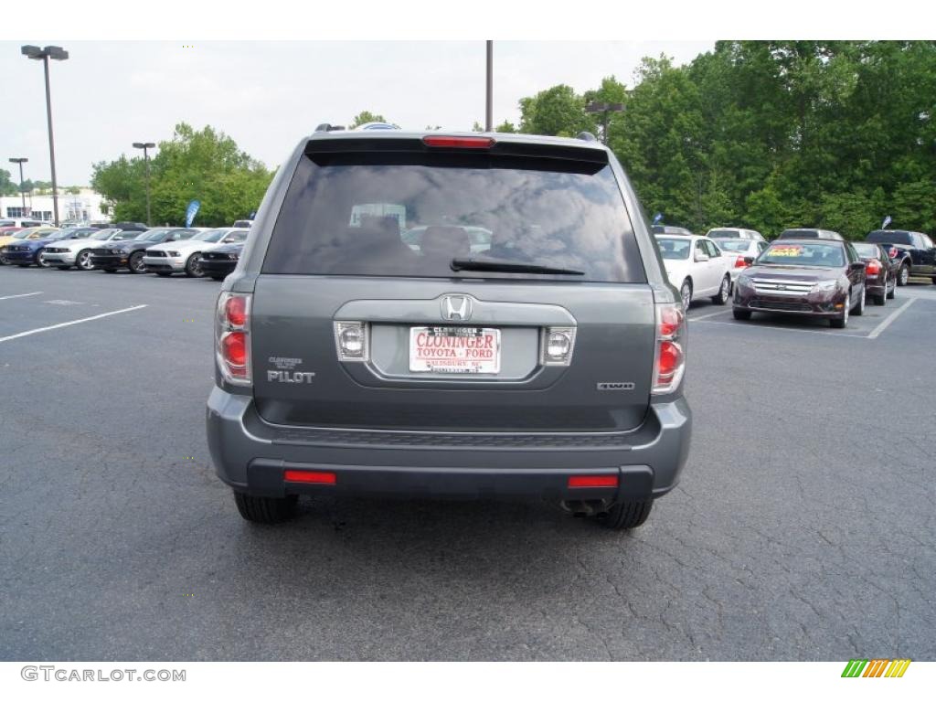2007 Pilot EX 4WD - Nimbus Gray Metallic / Gray photo #4