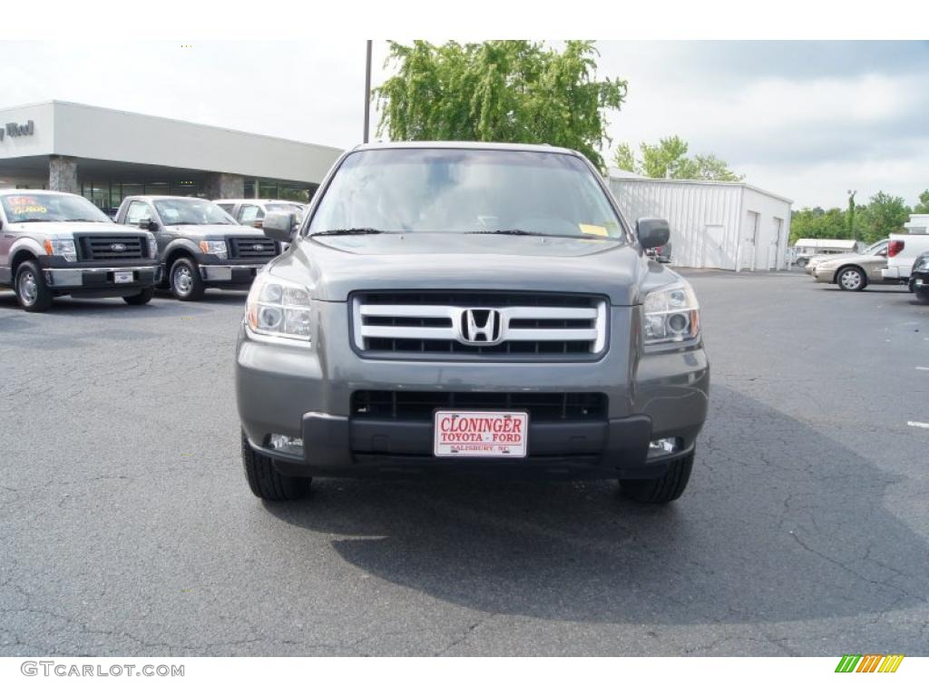2007 Pilot EX 4WD - Nimbus Gray Metallic / Gray photo #7