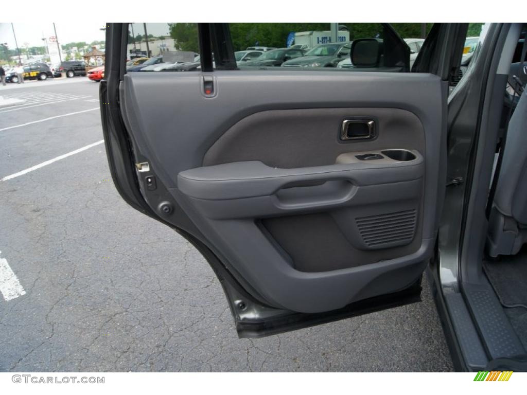 2007 Pilot EX 4WD - Nimbus Gray Metallic / Gray photo #9