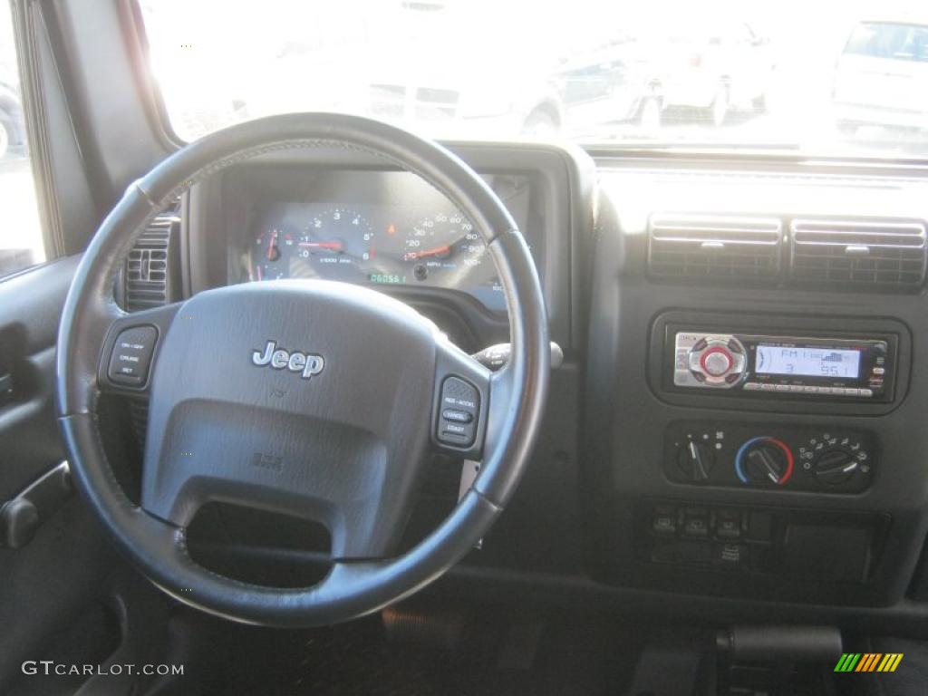 2004 Wrangler X 4x4 - Patriot Blue Pearl / Dark Slate Gray photo #4