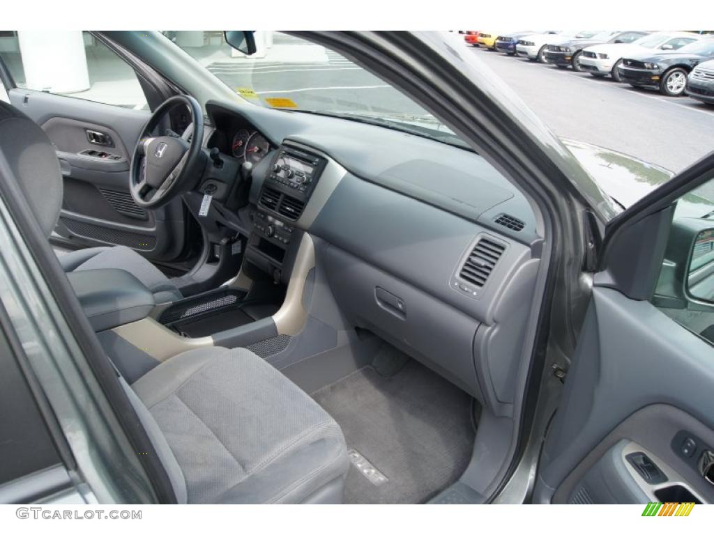 2007 Pilot EX 4WD - Nimbus Gray Metallic / Gray photo #15